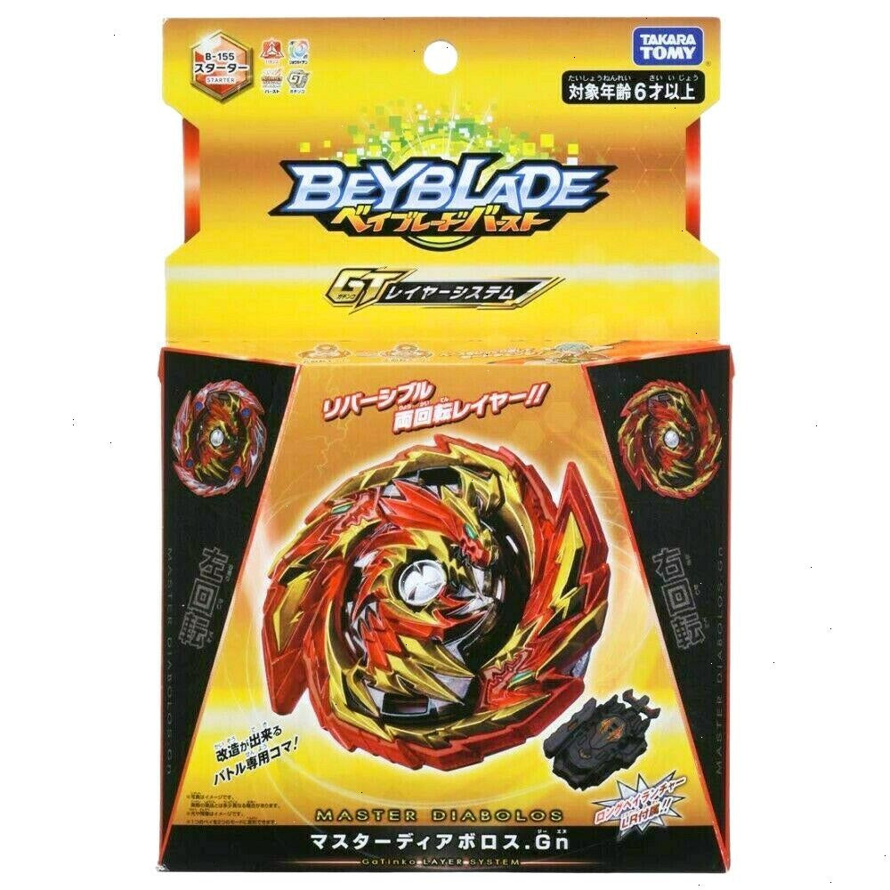 Master Diabolos Takara Tomy Beyblade Burst GT B-155 Starter .Gn